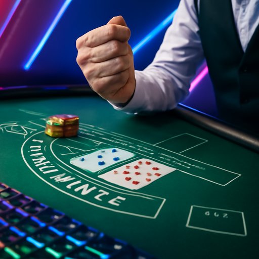 3777bet ডিলারের হাতের ক্লোজআপ টেবিল